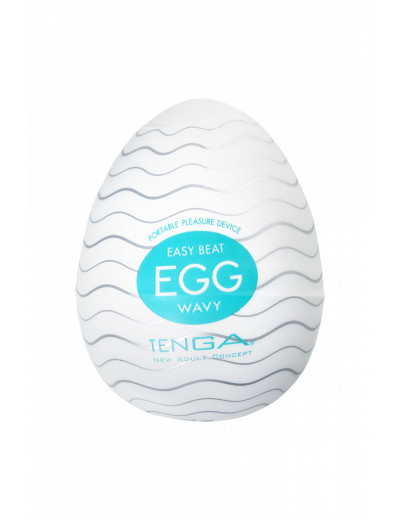 Мастурбатор Tenga Egg Wavy Яйцо Волны EGG-001