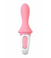 Анальный вибратор Satisfyer Air Pump Booty розовый 15 см J2018-265