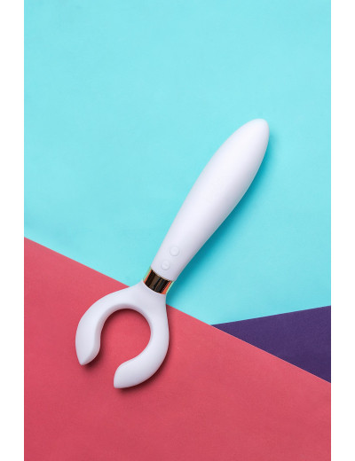 Многофункциональный стимулятор для пар Satisfyer Partner Multifun 3 белый 23,5 см  J2018-40-White