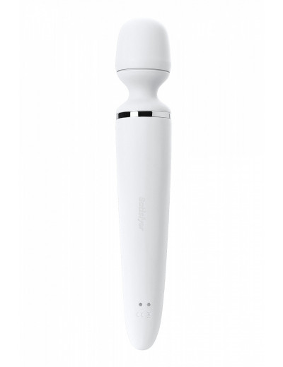 Нереалистичный вибратор Satisfyer Woman Wand 10 режимов белый 34 см J2018-47-2