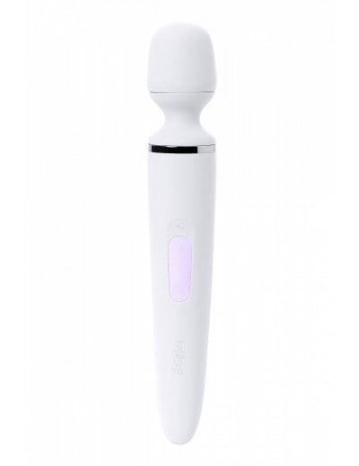 Нереалистичный вибратор Satisfyer Woman Wand 10 режимов белый 34 см J2018-47-2