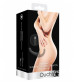 Безремневой страпон с вибрацией Vibrating Silicone Strapless Strapon  OU323BLK