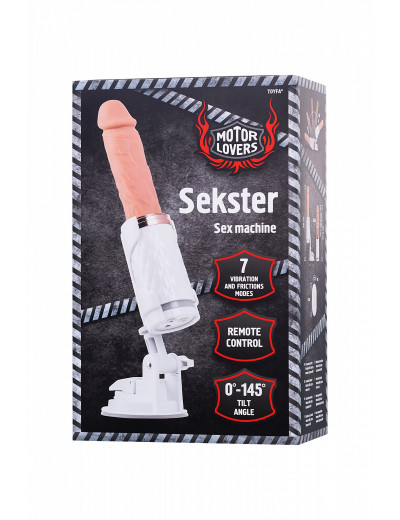 Секс-машина Sekster MotorLovers черная 29 см 456605