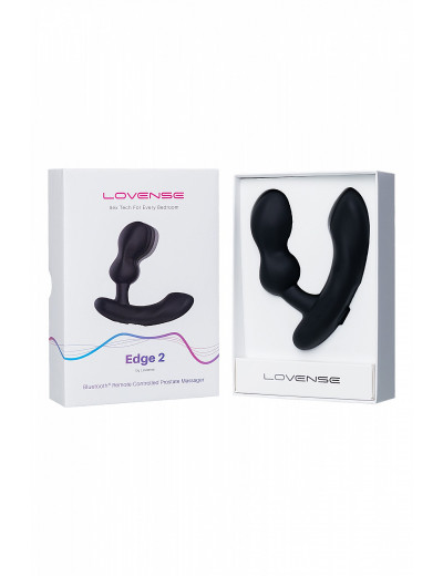 Стимулятор простаты Lovense Edge 2 черный 12,4 см LE-12