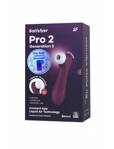 Вакуум-волновой бесконтактный стимулятор Satisfyer Pro 2 Generation красный J2018-2-9-1