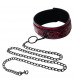 Ошейник с поводком Collar With Leash черный  Д21009-02