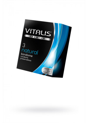 Презервативы ''VITALIS'' PREMIUM natural №3 270