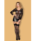 Платье wetlook с пажами Candy Girl Livia XL 840064-BLK-XL