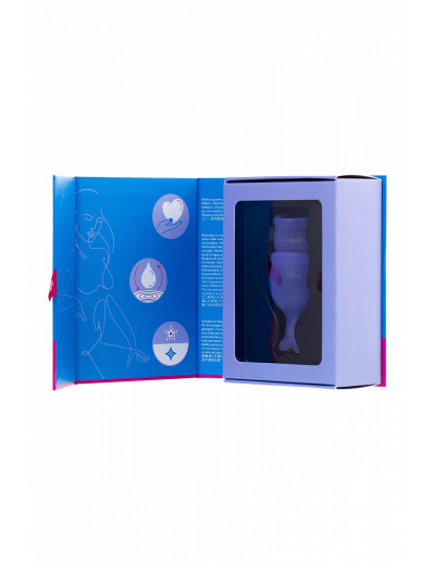 Набор менструальных чаш Satisfyer Feel secure Menstrual Cup фиолетовый 2 шт J1766-4