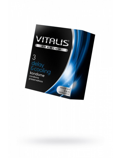 Презервативы VITALIS PREMIUM с охлаждающим эффектом №3 238