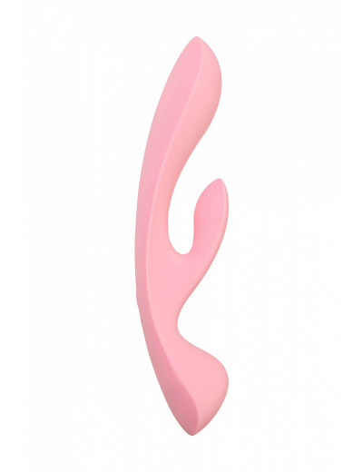 Нереалистичный вибратор Satisfyer Triple Oh розовый 24 см 4018249