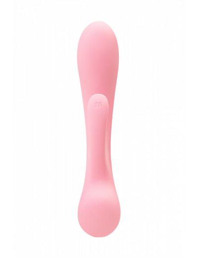 Нереалистичный вибратор Satisfyer Triple Oh розовый 24 см 4018249