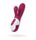 Вибратор Satisfyer Hot Bunny с функцией нагрева красный 17,5 см 4001678RED