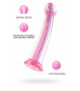 Нереалистичный фаллоимитатор Jelly Dildo розовый 22 см 882028-3