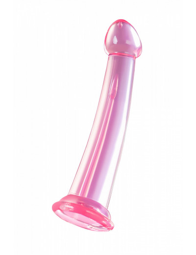 Нереалистичный фаллоимитатор Jelly Dildo розовый 22 см 882028-3