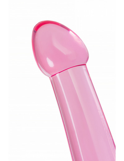 Нереалистичный фаллоимитатор Jelly Dildo розовый 22 см 882028-3