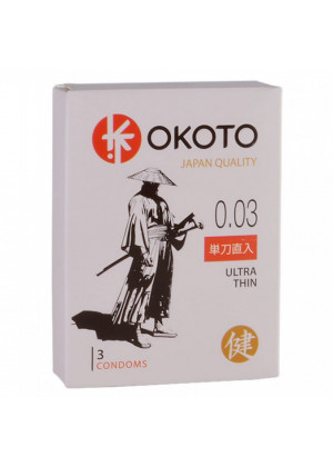 Презервативы Okoto Ultra Thin ультратонкие №3 1467