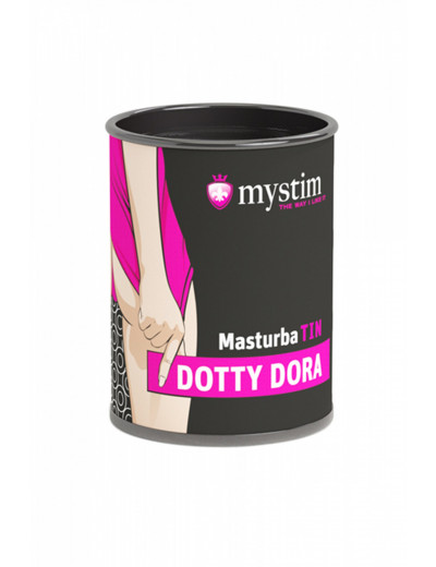 Мастурбатор Mystim Dotty Dora белый 4,5 см 46290