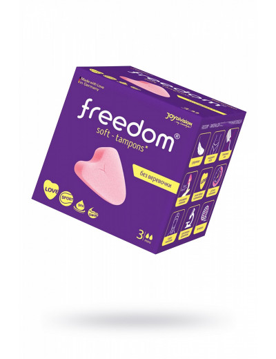 Тампоны женские гигиенические Freedom Mini № 3  12231