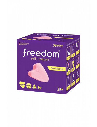 Тампоны женские гигиенические Freedom Mini № 3  12231