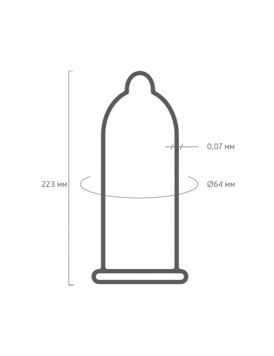 Презервативы MY.SIZE №36 размер 64 ширина 6,4 см 140
