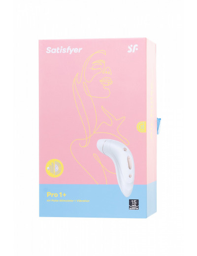 Стимулятор клитора Satisfyer Pro Plus Vibration вакуум-волновой бесконтактный J2018-16