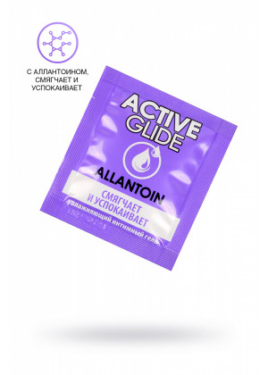 Увлажняющий интимный гель Active Glide Allantoin 3 г 29006t