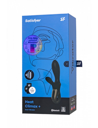 Вибростимулятор Satisfyer Heated Climax Plus черный 4001654BLK