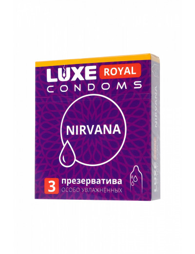 Презервативы Luxe Royal Нирвана 3 шт 737/1