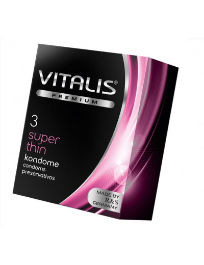 Презервативы VITALIS PREMIUM super thin №3 274