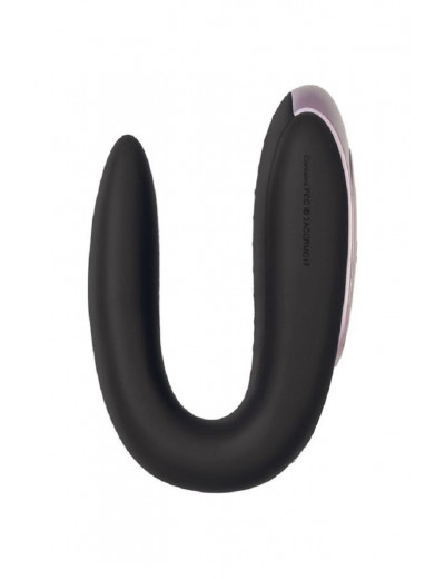 Многофункциональный смарт-вибратор для пар Satisfyer Double Fun черный 4001692BLK