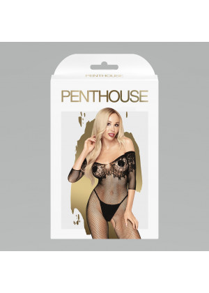 Боди-комбинезон Penthouse High profile черный S/L 4004945