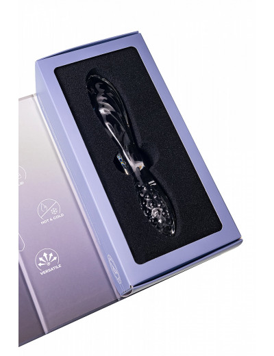 Двусторонний фаллоимитатор Satisfyer Dazzling Crystal прозрачный 18,5 см 4045658