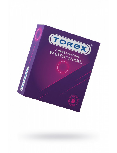 Презервативы ультратонкие Torex №3 00902