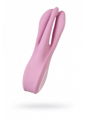 Вибростимулятор Satisfyer Threesome розовый 13,7 см J2018-241-1