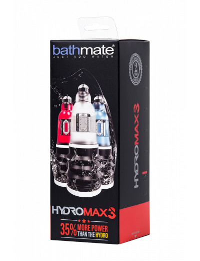 Гидропомпа Bathmate Hydromax 3 голубая 22 см BM-HM3-AB