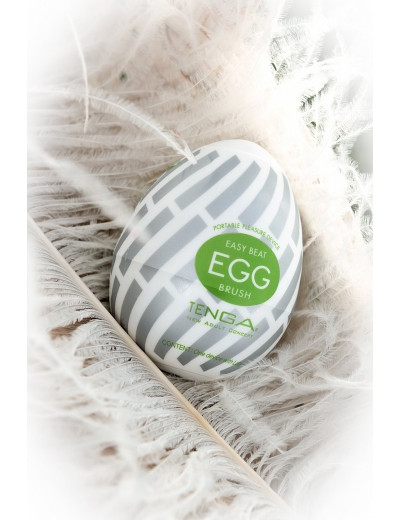 Мастурбатор Tenga Egg Brush Яйцо Щетка EGG-015