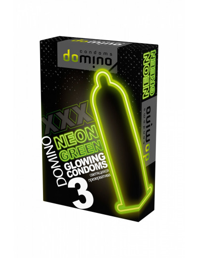 Презервативы Luxe Domino Neon светящиеся 3 шт 673