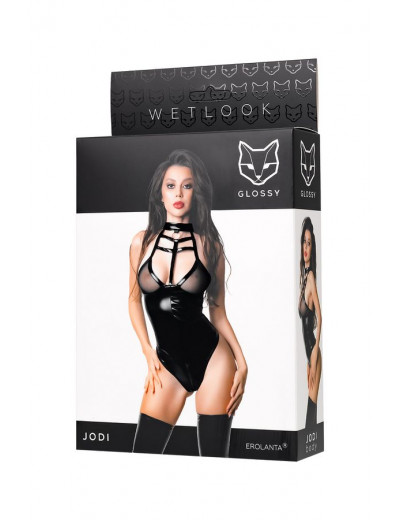 Боди Glossy Jodi из материала Wetlook S 955046-S