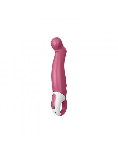 Вибратор Satisfyer Vibes Petting Hippo силикон розовый 22,9 см (блистер) EE73-874-1017/1