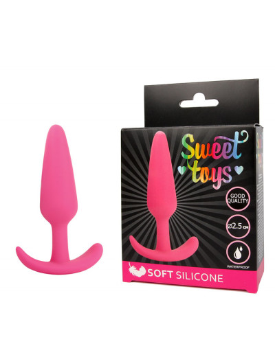 Анальная втулка Sweet Toys розовая 10 см ST-40168-16