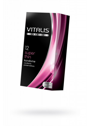 Презервативы ''VITALIS'' PREMIUM super thin №12 266