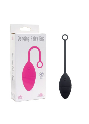 Виброяйцо Dancing Fairy Egg черное перезаряжаемое Д185113-2