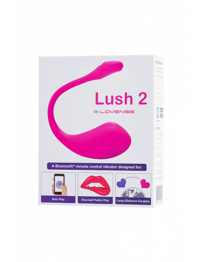 Виброяйцо Lovense Lush 2 розовый 18 см LE-03