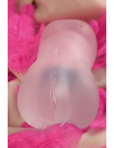 Мастурбатор реалистичный Toyfa Juicy Pussy Hot Crystal 14,5 см 894003