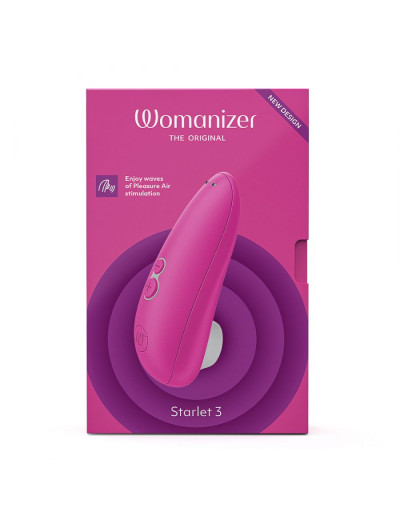 Бесконтактный клиторальный стимулятор Womanizer Starlet 3 розовый WZ231SGD