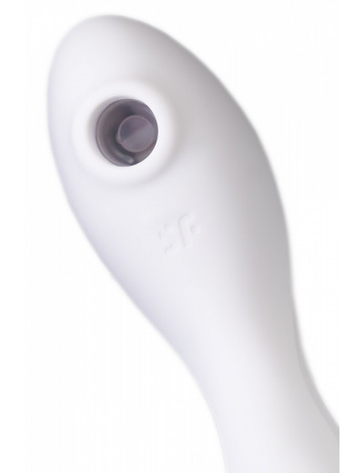 Вакуумно-волновой стимулятор Satisfyer Curvy Trinity 5+ белый J2018-247-1