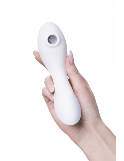 Вакуумно-волновой стимулятор Satisfyer Curvy Trinity 5+ белый J2018-247-1