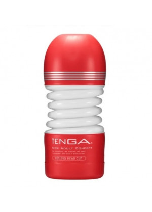 Мастурбатор Tenga Rolling Head Cup Вращающаяся Головка красный TOC-203