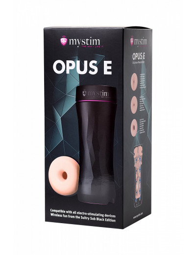 Мастурбатор Mystim Opus E Donut телесный 21,5 см 46350